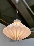 Vintage origami hanglamp space age 70s, Enlèvement, Utilisé, Synthétique, Vintage