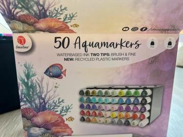 aquamarkers, twinmarkers, kleuren op nummers beschikbaar voor biedingen