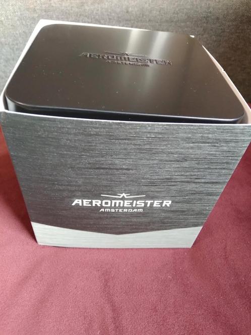 Aeromeister Amsterdam MUNDO AM6106 Horloge, Handtassen en Accessoires, Horloges | Heren, Nieuw, Overige merken, Staal, Overige materialen