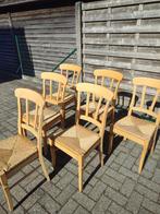 stoelen 6 stuks, Ophalen, Gebruikt, Bruin, Vijf, Zes of meer stoelen