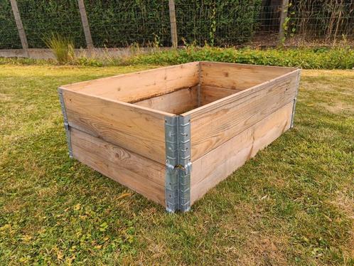 Moestuinbak/zandbak, Tuin en Terras, Bloembakken en Plantenbakken, Zo goed als nieuw, Hout, Tuin, Minder dan 30 cm, 100 cm of meer