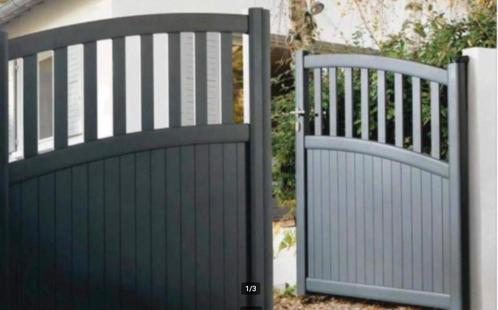 draaipoort aluminium LOGIE, Tuin en Terras, Tuinpoorten, Draaipoort, Aluminium, Ophalen