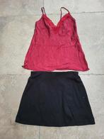 Mooi zwart rokje mt 176 (zie foto's), Kinderen en Baby's, Kinderkleding | Maat 176, Ophalen of Verzenden, Zo goed als nieuw, Meisje