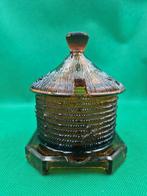 Vintage honing pot Meli Amber kleur, Ophalen of Verzenden