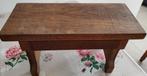 Petit tabouret vintage en bois dur, Ophalen