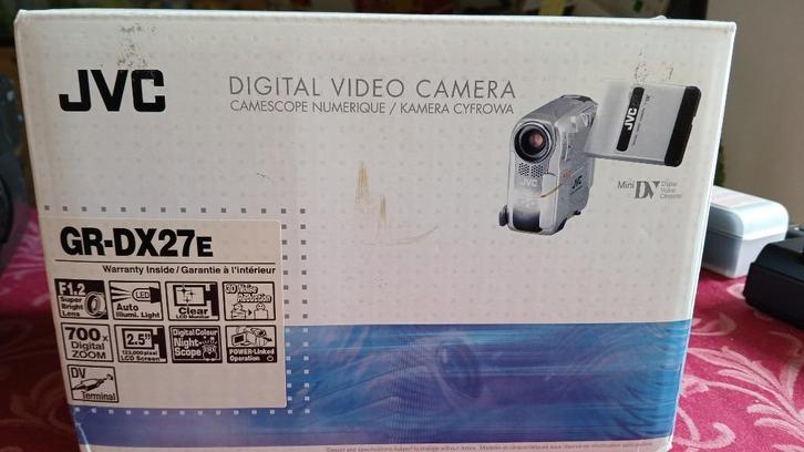 JVC GR -DX27E digitale videocamera perfect nieuw in doos, Audio, Tv en Foto, Videocamera's Digitaal, Nieuw, Camera, Mini DV, JVC