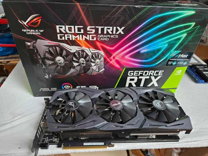 ASUS ROG GEFORCE RTX 2060 6GB, Computers en Software, Videokaarten, Gebruikt, Nvidia, GDDR6, Ophalen of Verzenden