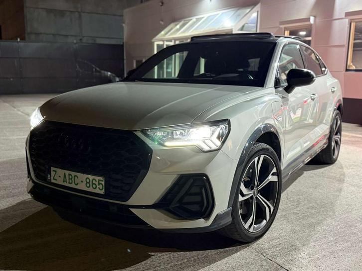 Audi Q3 SPORTBACK PHEV 45 TFSIe 3x S-line S-tronic FULL, Auto's, Audi, Bedrijf, Te koop, Q3, ABS, Achteruitrijcamera, Airbags