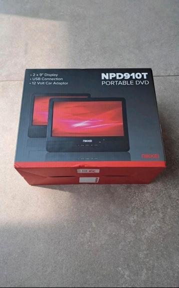 Draagbare DVD speler Nikkei NPD910T voor in de auto beschikbaar voor biedingen