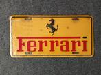Plaque originale Ferrari vintage année 70 / 80, Verzamelen, Ophalen of Verzenden, Zo goed als nieuw