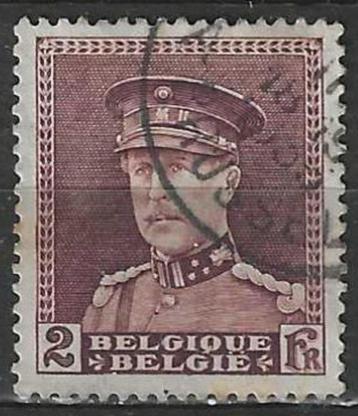 Belgie 1931 - Yvert/OBP 321 - Albert I met kepi - 2 F. (ST) beschikbaar voor biedingen