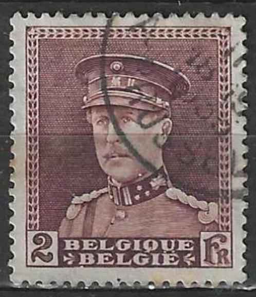 Belgie 1931 - Yvert/OBP 321 - Albert I met kepi - 2 F. (ST), Postzegels en Munten, Postzegels | Europa | België, Gestempeld, Koninklijk huis