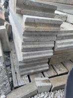 Grijze borduurstenen 100x20 (32 stuks), Tuin en Terras, Tegels en Klinkers, Ophalen, Zo goed als nieuw