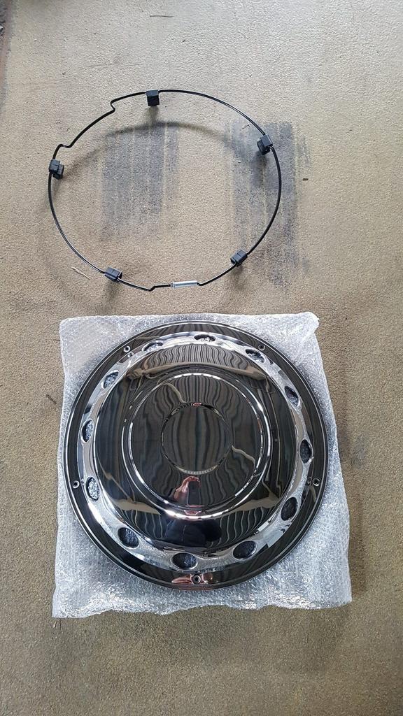 WHEEL COVER FRONT 22.5  RVS (bestel per 2 st.) 000084, Auto-onderdelen, Vrachtwagen-onderdelen, Overige merken, Overige Auto-onderdelen