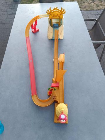 Circuit de course Mario HotWheels, Enlèvement ou Envoi, Comme neuf, Circuit
