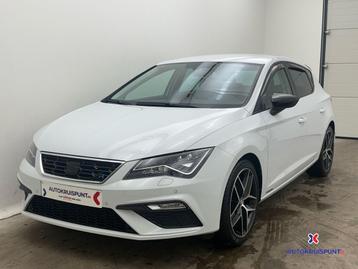 Seat Leon 1.5TSI FR GPS Dig.Airco Verw.zetels Alu Led, Autos, Achat, Euro 6, Noir, Berline