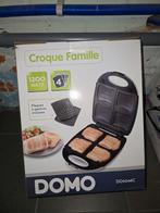 Domo croque familie, Elektronische apparatuur, Ophalen, Uitneembare platen, Zo goed als nieuw