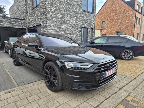 Audi A8 55Tfsi Quattro S-Line Full Option Massage HUD TV Gar, Auto's, Audi, Bedrijf, Te koop, A8, 360° camera, 4x4, ABS, Achteruitrijcamera