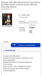 Droopy beeld, Ophalen
