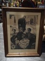 Regiment Grenadiers Minute De Silence ets Maurice Langaskens, Antiquités & Art, Enlèvement