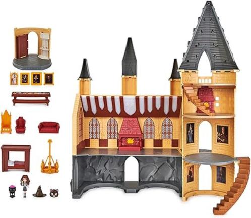 Harry Potter | Mini Kasteel | met geluids en lichteffecten, Verzamelen, Harry Potter, Nieuw, Overige typen, Verzenden