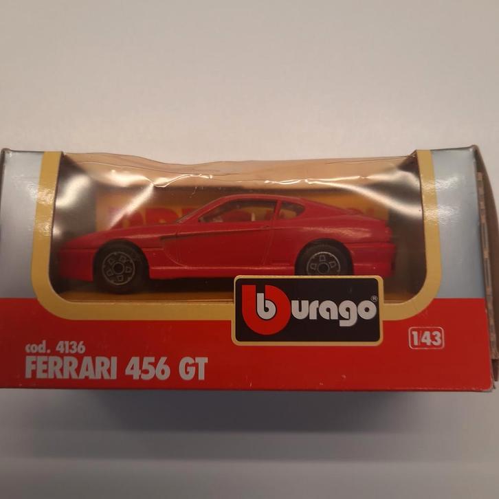 BURAGO 1/43 nr.4136: FERRARI 456 GT *NEW*, Hobby en Vrije tijd, Modelauto's | 1:43, Nieuw, Auto, Overige merken, Ophalen