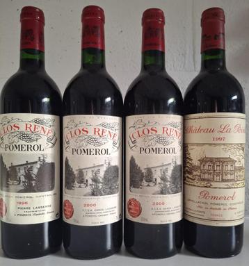 4 bouteilles de POMEROL beschikbaar voor biedingen