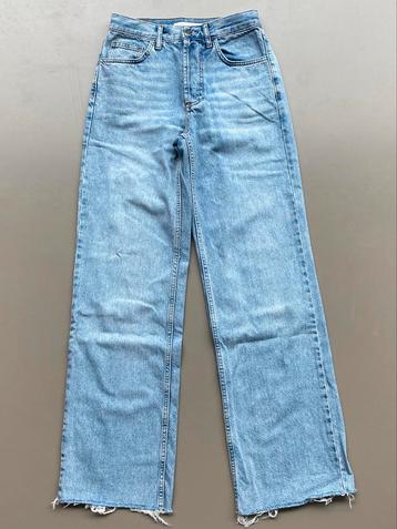 Pantalon en jean bleu discret 176 (27)