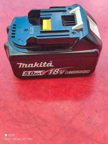 Makita 18v batterij, Ophalen of Verzenden, Zo goed als nieuw