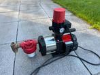 Leader Inoxplus 230 + drukregelaar + wandmontage, Tuin en Terras, Waterpompen, Ophalen, Zo goed als nieuw, Elektrisch, Hydrofoorpomp