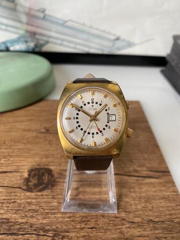Vintage stowa alarm watch horloge, 37mm, 1950-1969 datum 