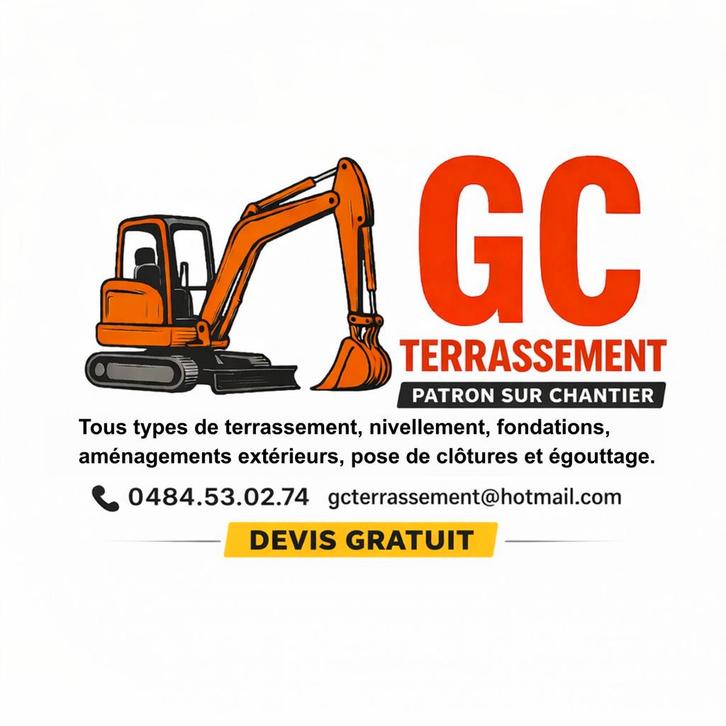 Terrassement Hainaut Namur Bruxelles & Aménagement, Offres d'emploi, Emplois | Chauffeurs