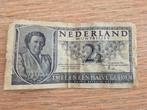 Nederland munt biljet twee en halve gulden, Ophalen of Verzenden, 2½ gulden