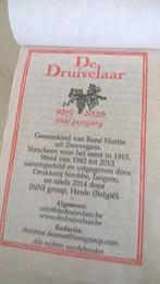 2026: De Druivelaar, Enlèvement ou Envoi, Calendrier quotidien, Neuf