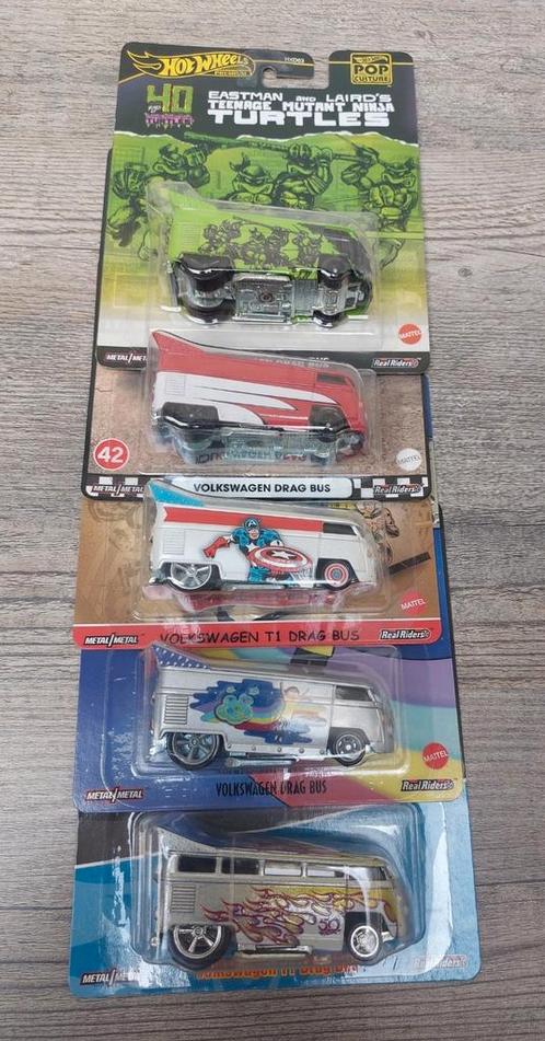 Hot Wheels Volkswagen Drag Bus (5stuks), Verzamelen, Automerken, Motoren en Formule 1, Nieuw, Auto's, Ophalen of Verzenden