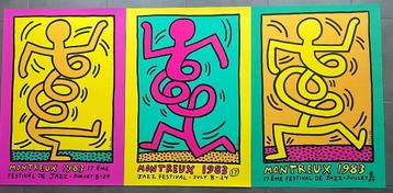 Montreux 1983 Keith Haring beschikbaar voor biedingen