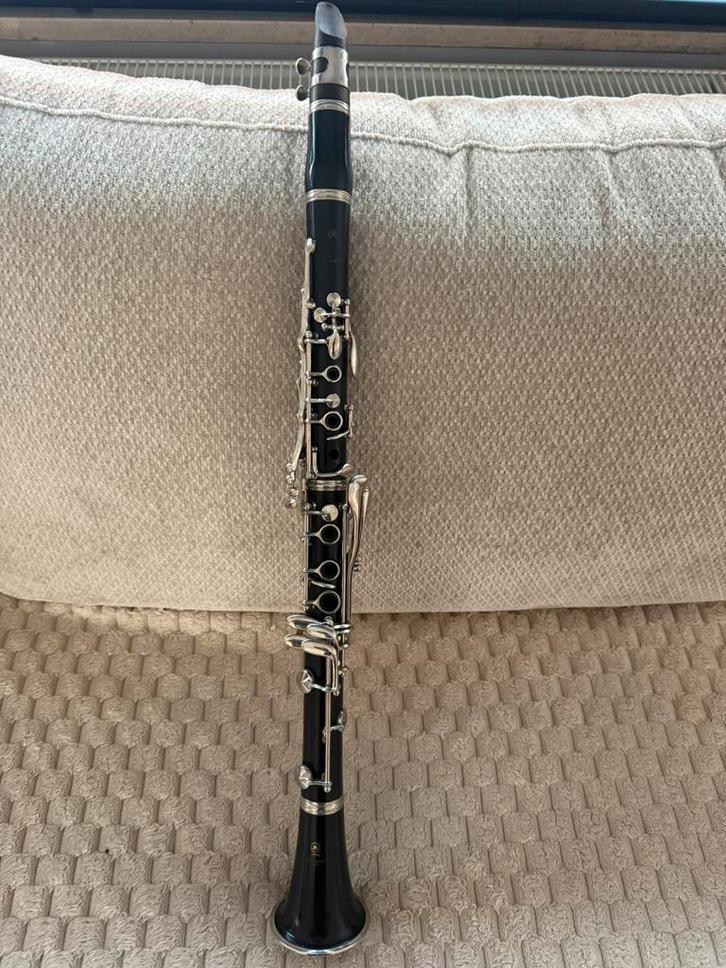 Klarinet yamaha ( b45 mondstuk) uitstekende staat .., Muziek en Instrumenten, Blaasinstrumenten | Klarinetten, Zo goed als nieuw