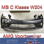 W204 AMG Voorbumper Mercedes C Klasse 2007-2014 grijs MB 204, Auto-onderdelen, Gebruikt, -, Voor, Ophalen of Verzenden