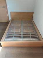 Ikea Malm bedframe + lattenbodem 140x200, Huis en Inrichting, Slaapkamer | Bedden, Ophalen, Gebruikt, 200 cm, 140 cm