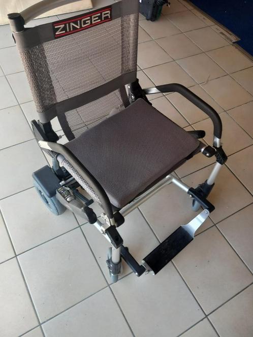 ZINGER ROLSTOEL, Diversen, Rolstoelen, Gebruikt, Elektrische rolstoel, Inklapbaar, Ophalen of Verzenden