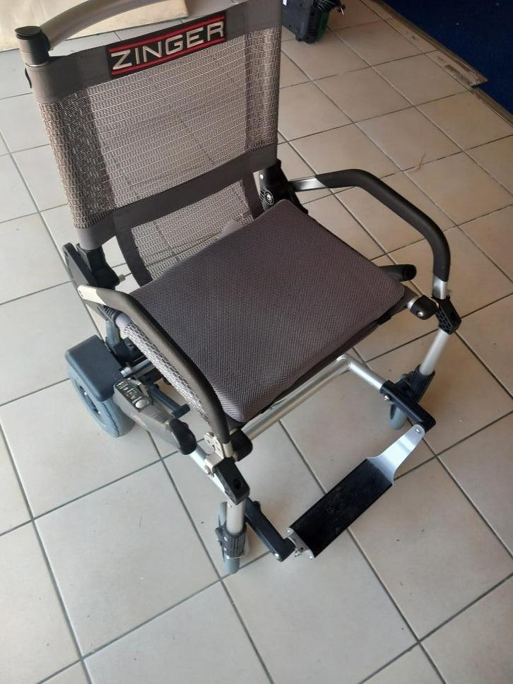 ZINGER ROLSTOEL, Diversen, Rolstoelen, Gebruikt, Elektrische rolstoel, Inklapbaar, Ophalen of Verzenden