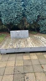 Houten lounge, Tuin en Terras, Ophalen, Gebruikt, Hout