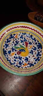 Keramiek schaal diameter 25 cm deruta Italiaans keramiek, Antiek en Kunst, Antiek | Keramiek en Aardewerk, Ophalen of Verzenden