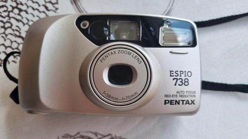 Pentax Espio 738 point and shoot camera, Audio, Tv en Foto, Fotocamera's Analoog, Zo goed als nieuw, Pentax, Ophalen of Verzenden