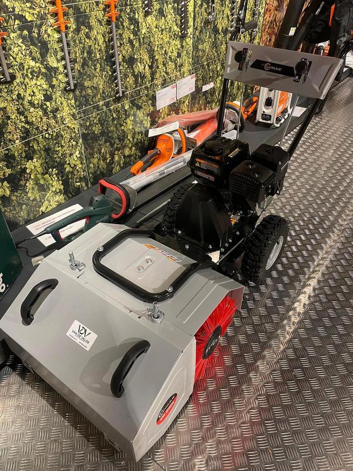 Lumag KM600 Borstelmachine – Sterke Veegmachine – Top, Tuin en Terras, Veegmachines, Nieuw, Verzenden