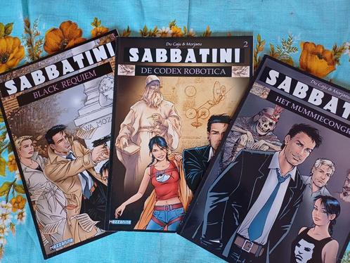 SABBATINI 3 STRIPS, Boeken, Stripverhalen, Zo goed als nieuw, Ophalen of Verzenden
