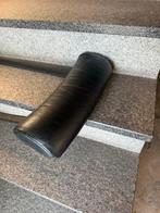 Jori Elliptisch hoofdkussen relax Zwart leder, Huis en Inrichting, Ophalen of Verzenden, Leolux rolf benz stressless durlet xooon himolla hukla natuzzi