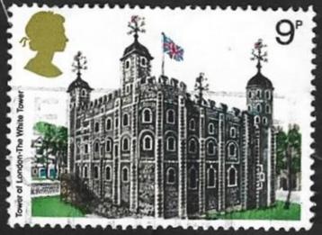 1 Postzegel Groot-Brittannië 1978 Historische gebouwen beschikbaar voor biedingen