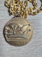 Carnaval medaille Wolvertem Prins Flup I 1984, Postzegels en Munten, Ophalen of Verzenden
