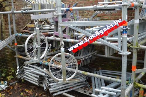 Hijswiel  Securpulley Hijswiel Layher afix MJ steiger  Nieuw, Doe-het-zelf en Bouw, Lieren en Takels, Nieuw, Ophalen